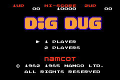 Dig Dug screenshot 2 for TI-99